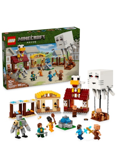 LEGO® Minecraft® Hortlak Balon Köy Saldırısı 21273 - 10 Yaş ve Üzeri Çocuklar için Yaratıcı Oyuncak Yapım Seti (555 Parça)