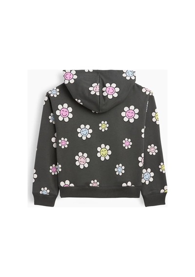 Gap Koyu Gri Kız Çocuk Relaxed Gap Logo Sweatshirt
