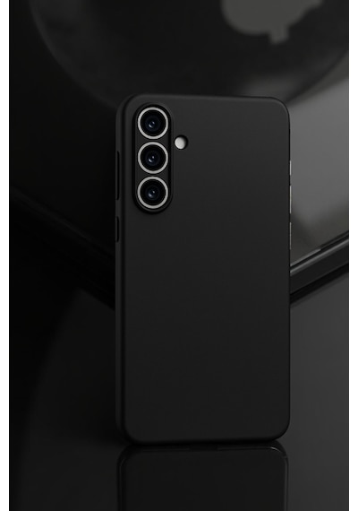 Samsung Galaxy Uyumlu - A55 5g Kılıf First Silikon - Siyah