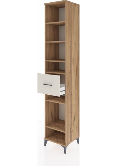 Hyperion Dolap 6 Raflı Tek Çekmeceli 44x44x243 Çam-aytaşı Çam Hyperion Dolap 6 Raflı Tek Çekmeceli 44x44x243 Çam-aytaşı Çam