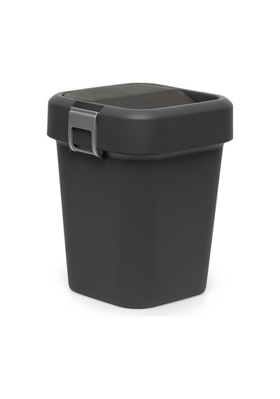 Comfort Dust Bin Siyah Çöp Kovası - 8 Lt Çok Renkli