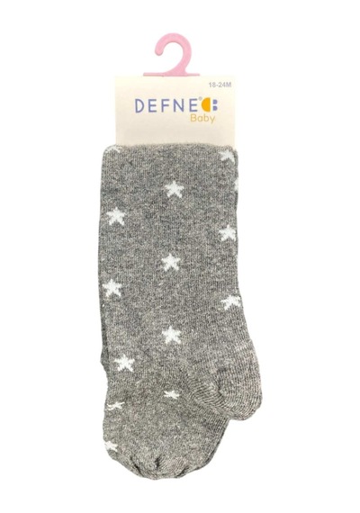Defne Baby Bebek Külotlu Çorap 019-21 Gri