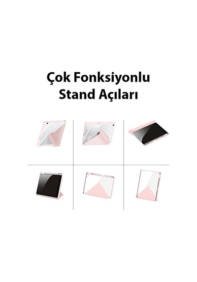 Dux Ducis Apple Uyumlu iPad  10.9 2022 Magiseries Uyku Modlu Kapaklı Kılıf
