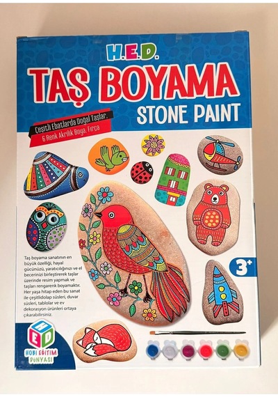 Taş Boyama Akıl Ve Zeka Oyunu