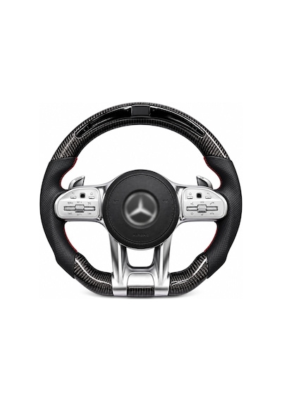 Autogp Mercedes Amg 2018 Direksiyon Simidi Ledli Karbon F1 Vites+cruze Control+airbag