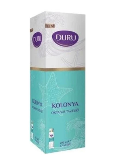 Okyanus Tazeliği Kolonya Cam Şişe 200 Ml