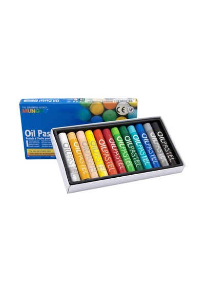 Mungyo Mop-12 Pastel Boya, 12 Renk Genel