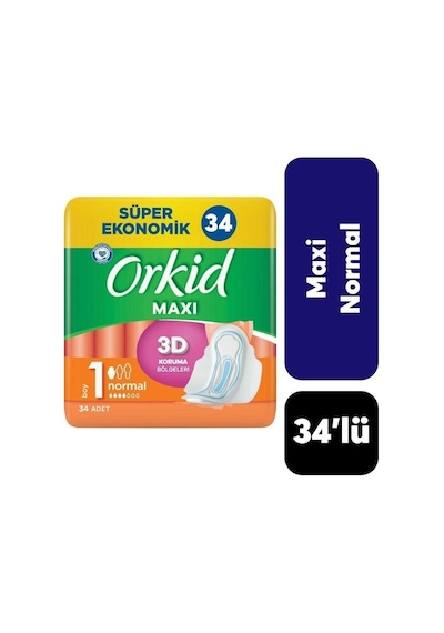 Orkid Maxi 4'lü Normal