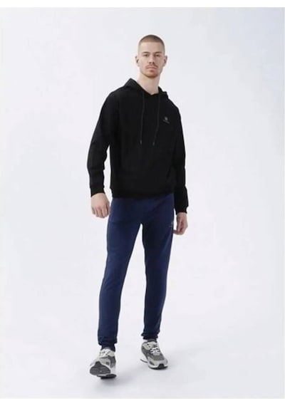 Lumberjack Mb Sn73 Hoodıe 4pr,sıya Erkek Sweatshırt Siyah