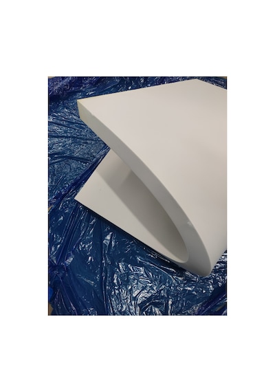 Sünger 7,5 Cm 120x240 Cm.plaka 28 Dansite Sert Sünger Döşeme Süngeri Sedir Süngeri Sandalye Sünger Gri 7,5 Cm 28 Dansite Sert Sünger