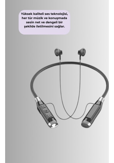 Kablosuz Bluetooth Kulaklık Uzun Ömürlü Batarya, Ergonomik Tasarım, Gürültü Engelleyici