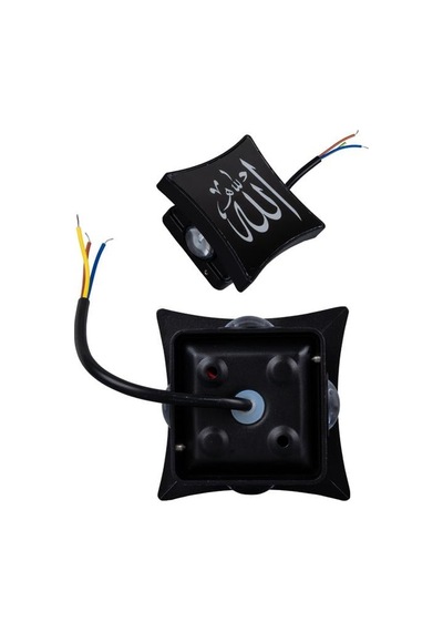 Powermaster Pm-24449 3000k Allah Dekoratif Led Duvar Aplik Siyah