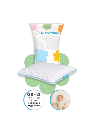 Viscofoam Ortopedik Bebek Yastığı Visco Bebek Yastığı 45 x 30 x 8 CM