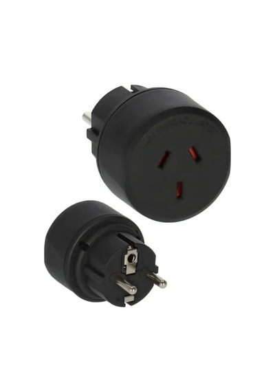 Ip20 Uyumlu Topraklı Seyahat Adaptörü, 10a Kapasite