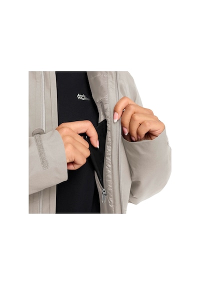 Jack Wolfskin Jack Wolfskın Heıdelsteın Ins Jkt W Kadın Pale Sand Outdoor Ceketi 1115681-a0056 Bej