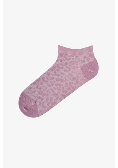 Penti Leopard Waves 3lü Patik Çorap Gül Kurusu