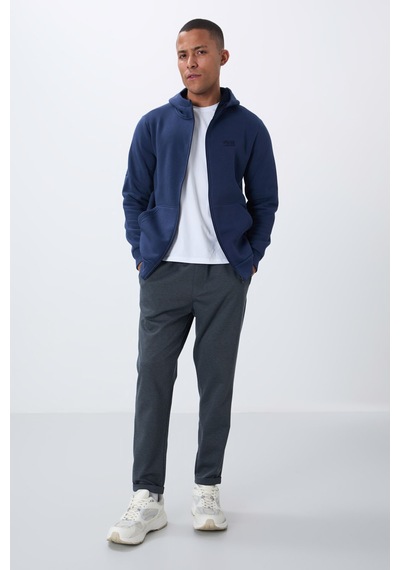 Air Jones Tommy Life Hector İndigo Şardonlu Erkek Sweatshirt - 88139 Indıgo Air Jones Tommy Life Hector İndigo Şardonlu Erkek Sweatshirt - 88139 Indıgo