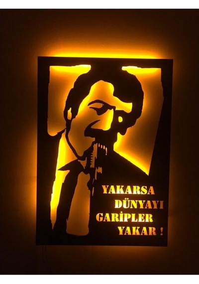 Müslüm Gürses Led Işıklı Tablo (523663838)