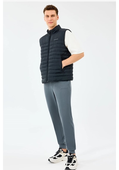 Skechers Polar Lining Paded Erkek Yelek Siyah