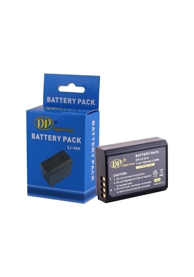 Fototek Lp-E10 Batarya Lp E10 Battery 1100D 1200D 1300D Pil