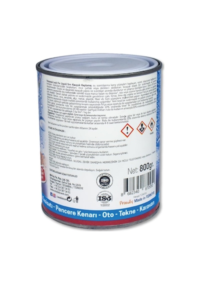 Leak Fix Liquid Su Sızdırmazlık Sıvı Kauçuk Kaplama İzolasyon Sızdırmaz 800 Gr-beyaz