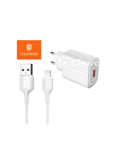 Usb-lightning 20 W Hızlı Şarj Adaptörü Ve Kablosu İphone Samsung Xiaomi Huawei İle Uyumludur