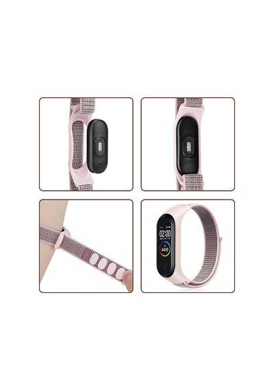 Xiaomi Mi Band 5 Band 6 Kordon Hasır Kordon