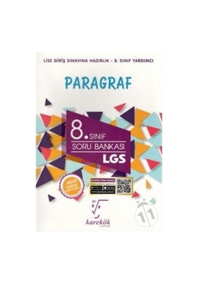 Karekök Yayınları 8.Sınıf Paragraf Soru