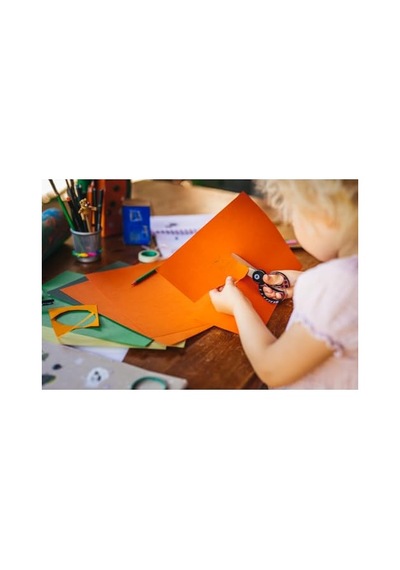Uğur Böceği Motifli Çocuk Hayvan Makası, 4 Yaşından İtibaren, Uzunluk: 13 Cm, Sağ Ve Sol Elini Kullananlar İçin, Paslanmaz Çelik Bıçak/plastik Saplar, Kırmızı, 1004612