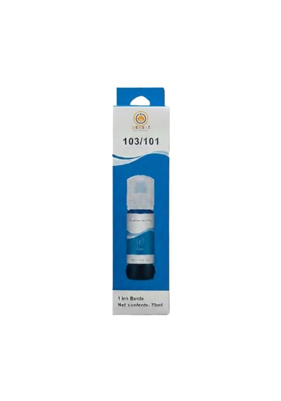 Ink Drl Premium 101 / 103 %100 Uyumlu Mavi Cyan 70ml Uyumlu Mürekkep
