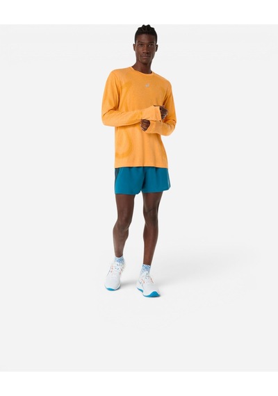Asics Road Seamless Ls Top Erkek Sarı Uzun Kollu Tshirt 2011d356-800