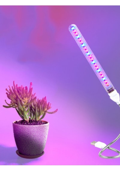 Taşınabilir Bitki Büyütme Lambası 21 Led Mor Stick Led Aydınlatma