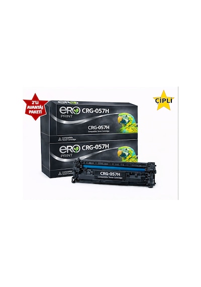 Crg-057h / Canon Mf-443dw Çipli Uyumlu Toner - 2'li  Paket