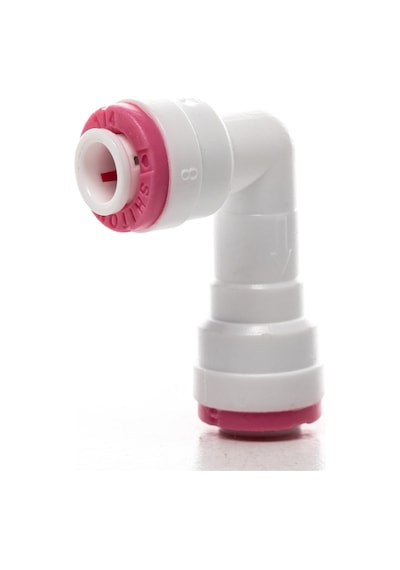 Su Arıtma Cıhazı Çek Valf.Dirsek Şeklinde.Quick Geçme 6 Mm Hortum