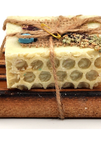 Hediyelik Keçi Sütü Sabunu El Yapımı Doğal Paletli 110 G
