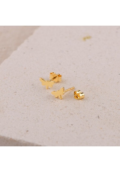 Goldkupe 14 Ayar Altın Minik Yusufçuk Küpe 0,64 Gr-1827