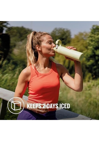 Aerolight Iceflow İçecek Şişesi, 0.6 L Açık Beyaz
