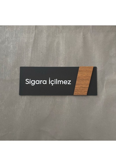 Side Serisi Sigara İçilmez Uyarı Levhası