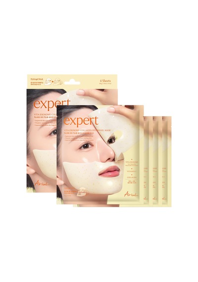 Ariul Expert Vita Exosome Collagen Hydrogel Mask Set Of 4 - Vitamin & Eksozom Kolajen Yenileyici