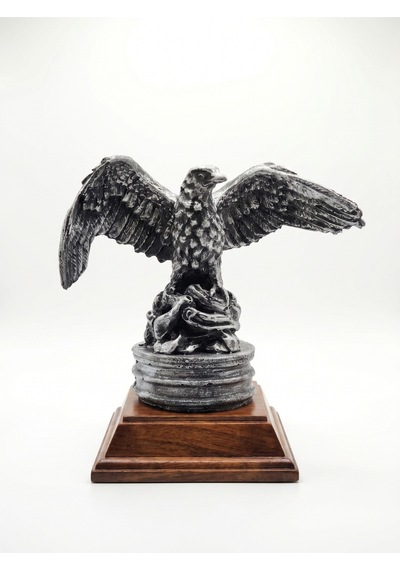 Dekoratif Kartal Biblo - 15x21cm Ahşap Stand Dahil Değildir