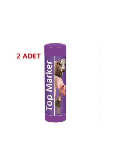 Topmarker Hayvan İşaretleme Kalemi Mor-2 Adet