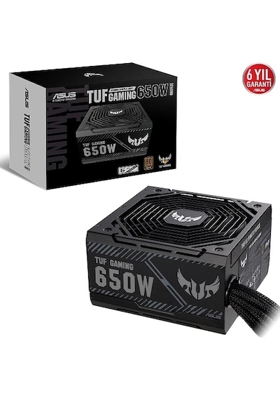 Teknoteg - Ox - Asus Tuf Gamıng 650b 80+ Bronze 650w Güç Kaynağı