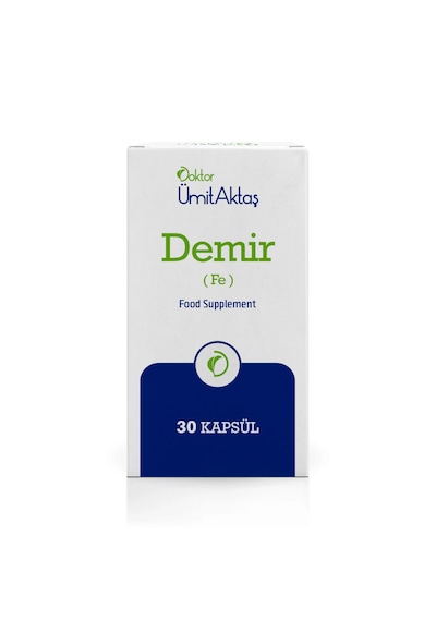Dr. Ümit Aktaş Demir Takviyesi 30 Kapsül