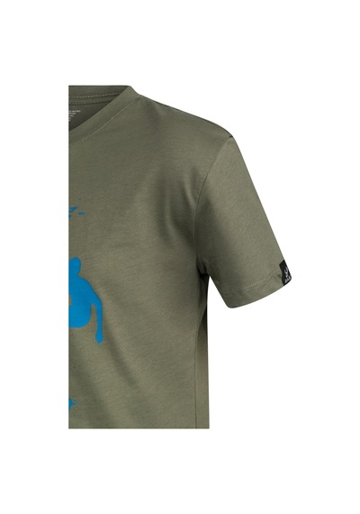 2as Aja Çocuk Baskılı T-shirt Haki 220 Haki