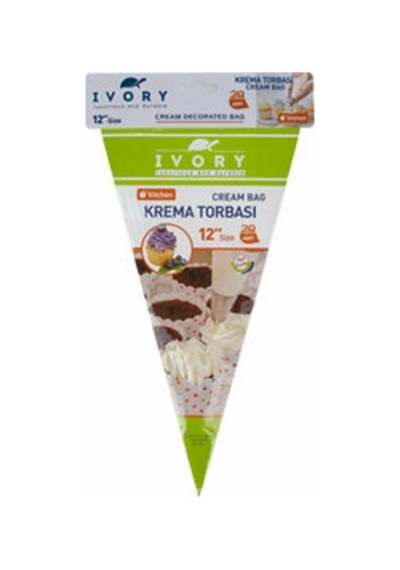 Şeffaf Krema Torbası Çok Renkli