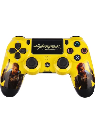 Dualshock 4 V2 Cyberpunk 2077 Zct2 Kablosuz Ps4 Oyun Kolu