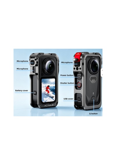 Insta360 X6 Utility Frame Siyah