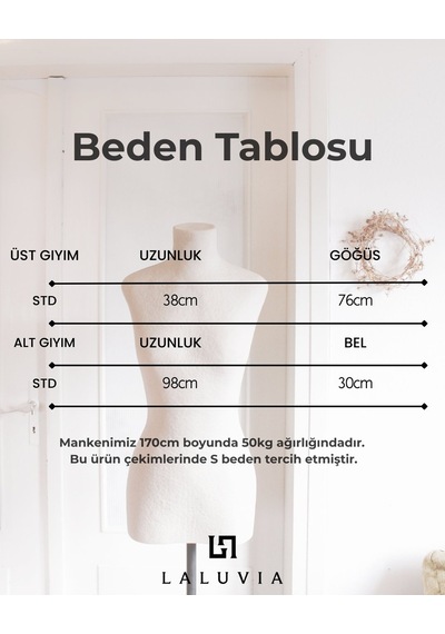 Laluvıa Kırmızı Ajurlu Plaj Takımı - 2y7259