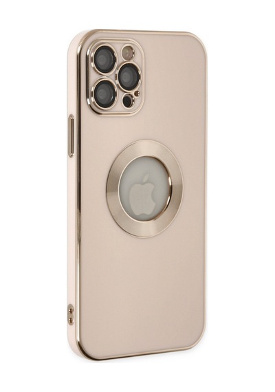 Apple iPhone  Uyumlu - 12 Pro Max Kılıf Store Silikon - Pembe