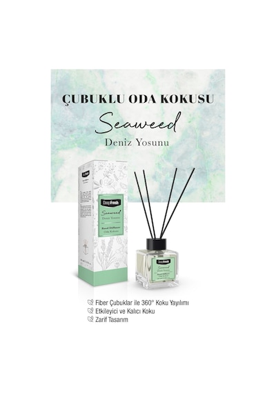 Deep Fresh Çubuklu Oda Kokusu Deniz Yosunu 100 Ml Deniz Yosunu
